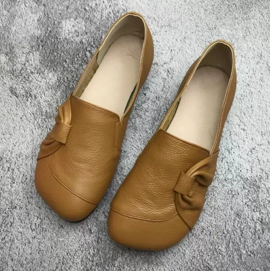 Chloe - Casual Women's Orthopedic Loafers with Knot Bow Detail