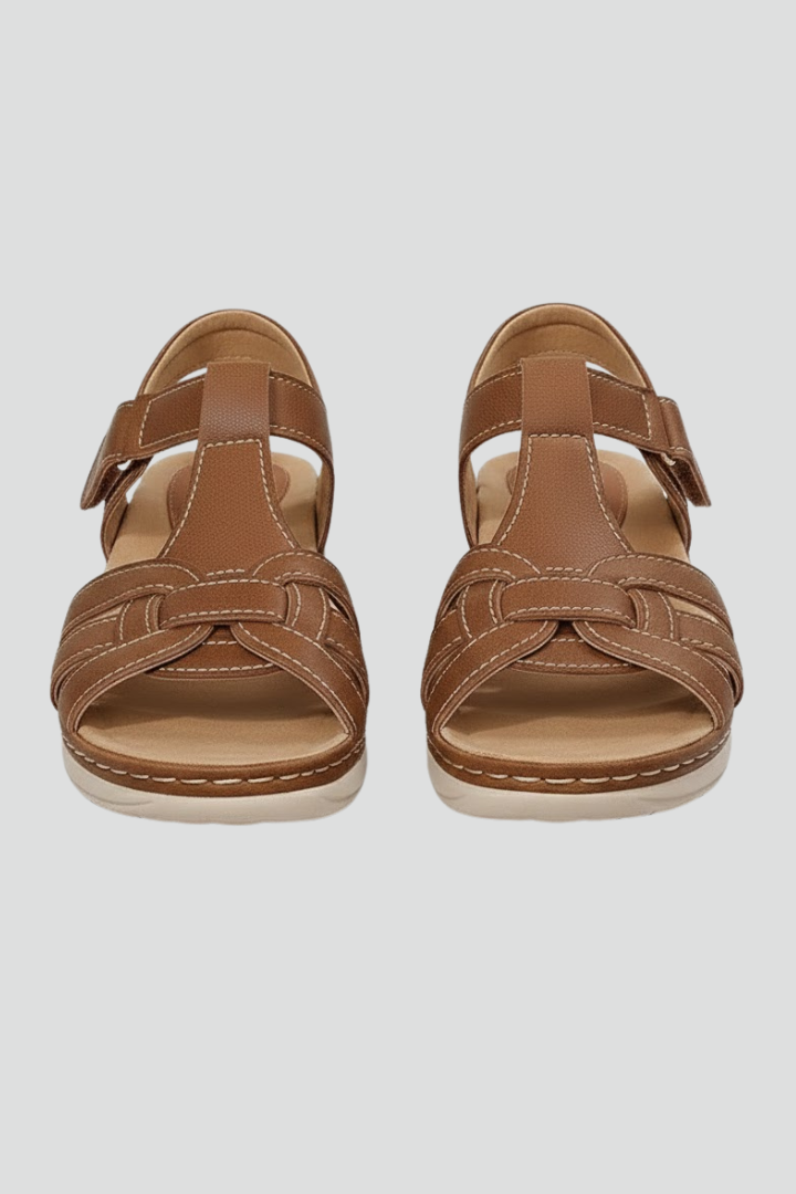 Hannah - Relaxed Orthopedic Sandals for Women with Buckle Strap Detail