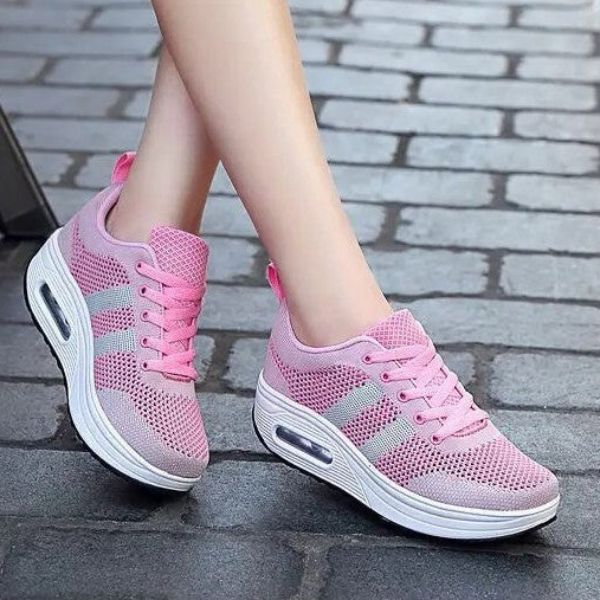 Isla - Casual Women's Trainers with Air Cushion Sole and Breathable Upper