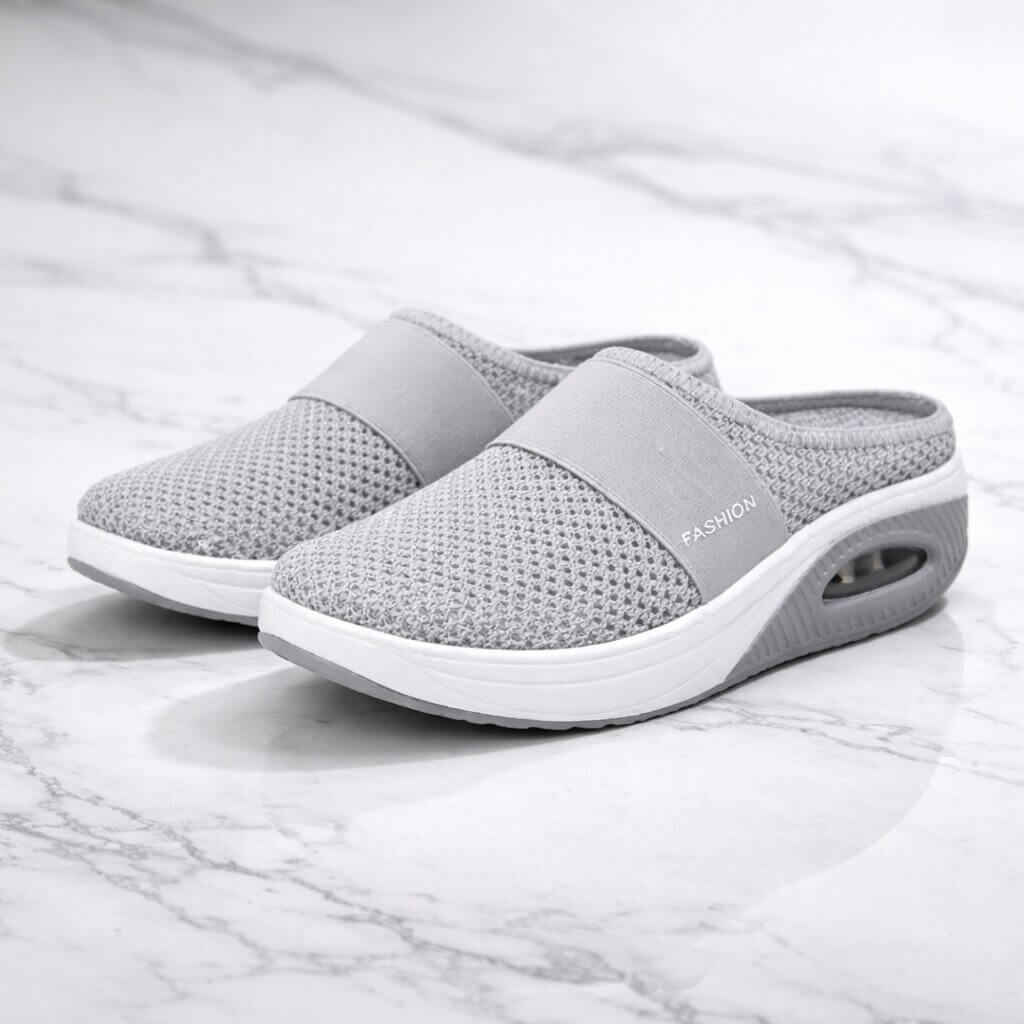 Lily - Casual Women's Orthopedic Slip On Shoes with Elastic Strap and Air Cushion Sole