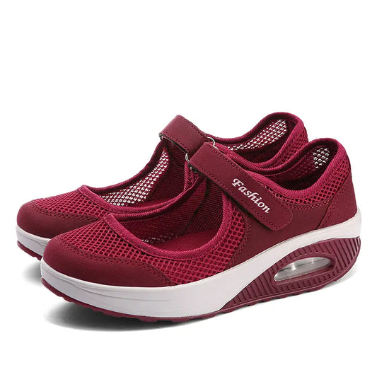 Margaret - Casual Women's Orthopedic Mary Jane Shoes with Velcro Strap
