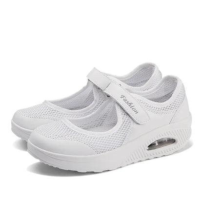 Margaret - Casual Women's Orthopedic Mary Jane Shoes with Velcro Strap