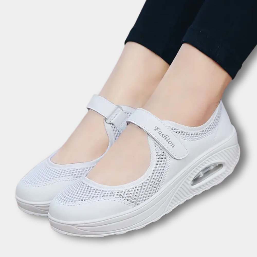 Margaret - Casual Women's Orthopedic Mary Jane Shoes with Velcro Strap